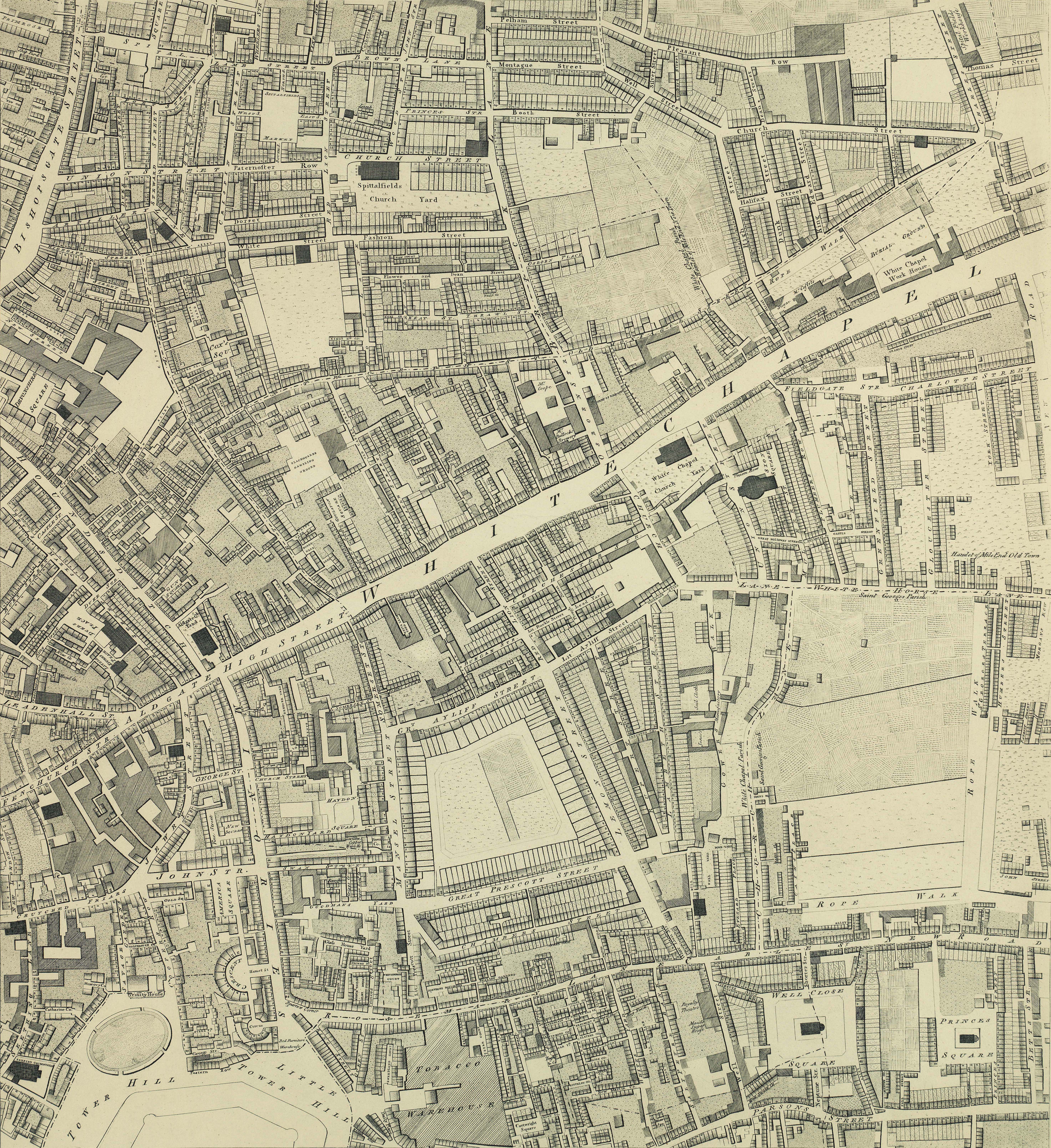 Maps of London 1799