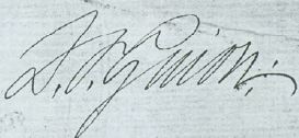 Capt. Letters DO Guion 1796