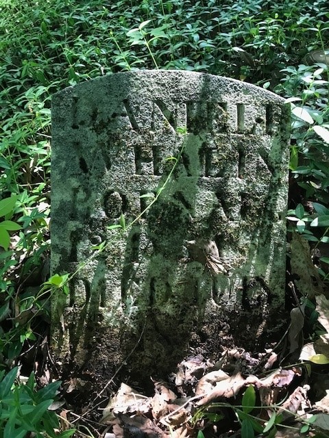 Headstone Daniel Whalen