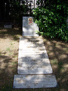 Grave of Richard Guyon at the Haydarpaşa Cemetery in Istanbul, Turkey