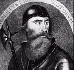 King Robert I of Scotland, "the Bruce"