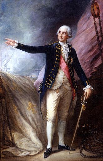 Admiral Baron George Brydges Rodney